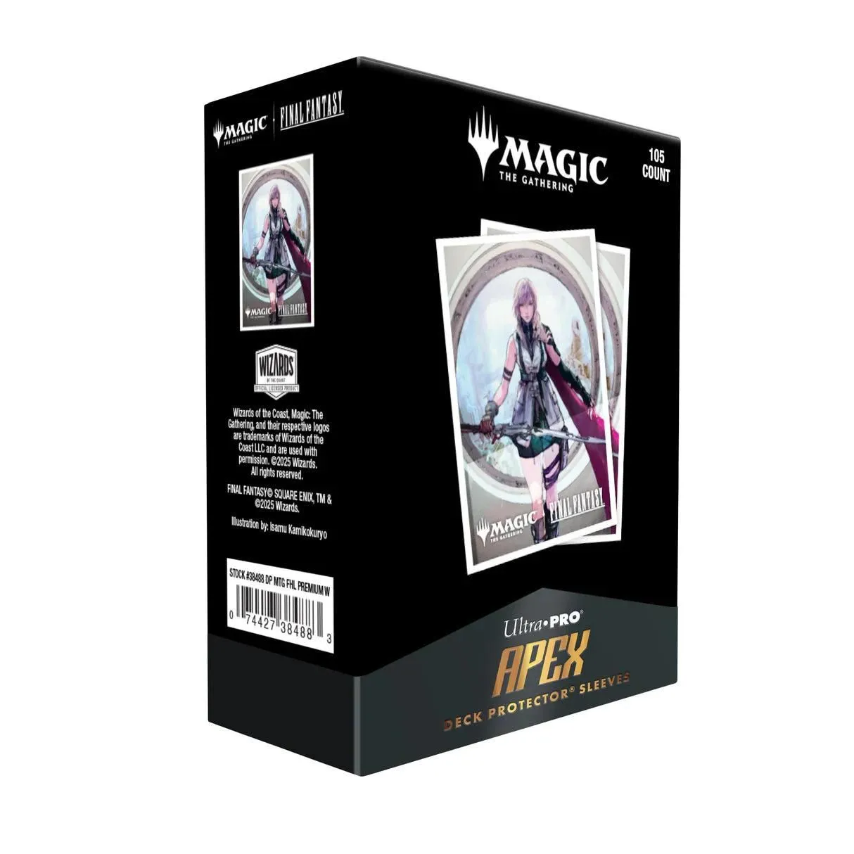 Final Fantasy - APEX Deck Protector Sleeves for Magic: The Gathering - Lightning Army of One (105-pack) - Ultra Pro Card Sleeves