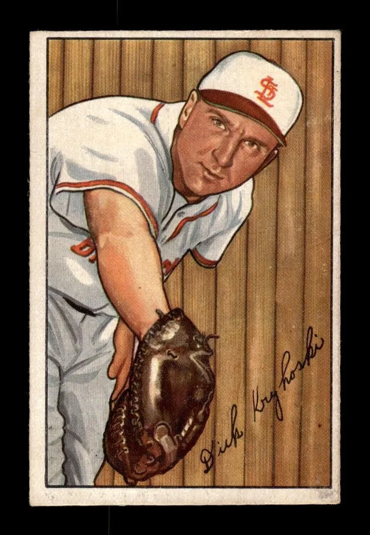 1952 Bowman #133 Dick Kryhoski St. Louis Browns G/VG 10012292