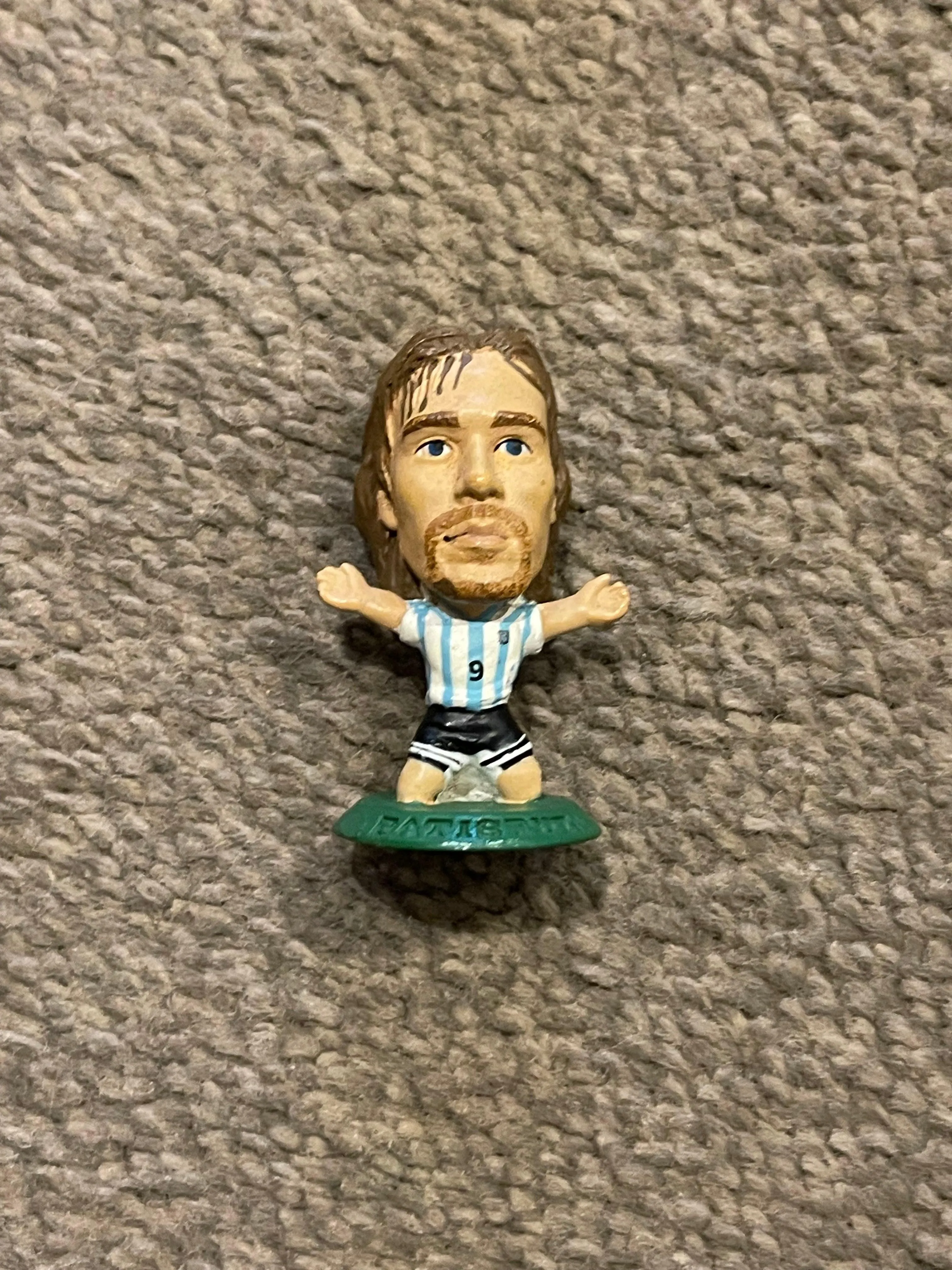 Gabriel Batistuta Argentina Corinthian Microstars Figure