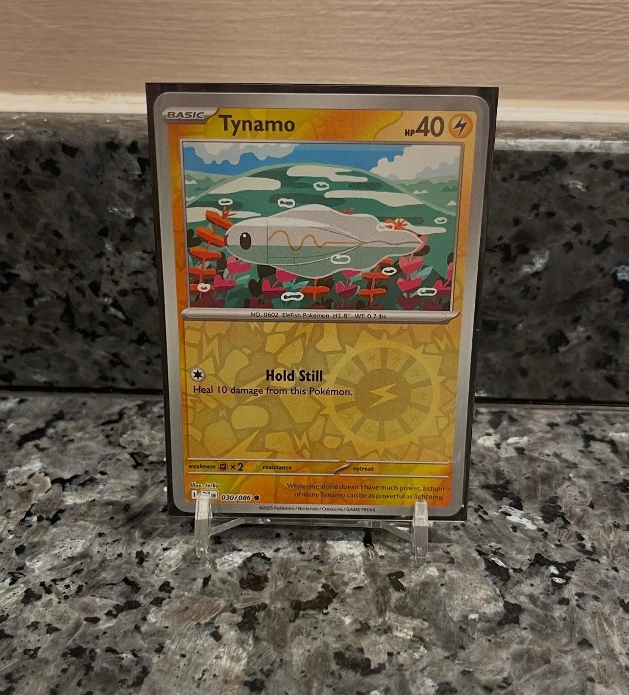 Pokémon TCG Tynamo Scarlet & Violet- Black Bolt 030/086 Holo