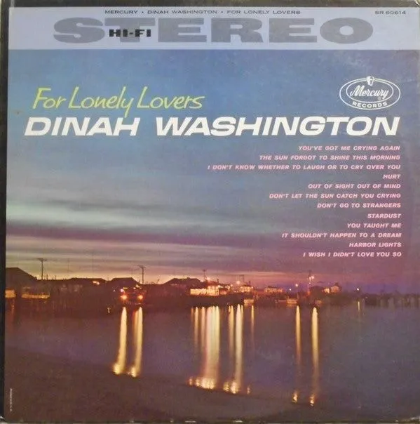Dinah Washington - For Lonely Lovers (LP, Album)