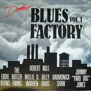 Various - Detroit Blues Factory Vol. 1 (LP, Comp)