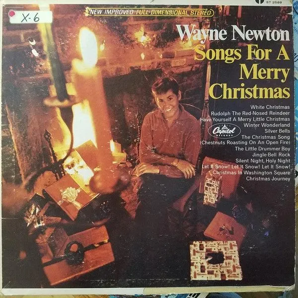 Wayne Newton - Songs For A Merry Christmas (LP, Album, Scr)