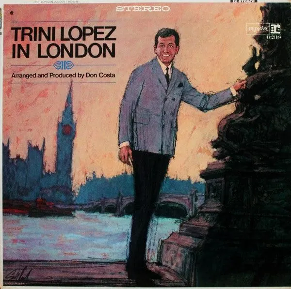 Trini Lopez - Trini Lopez In London (LP, Album)