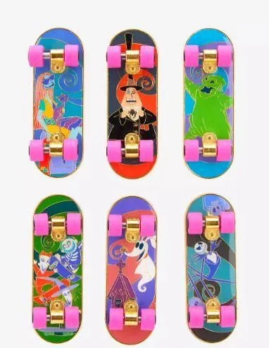 Disney NBC Skateboards  Mystery Blind Box Pins - Loungefly  - CMPOP Exclusive