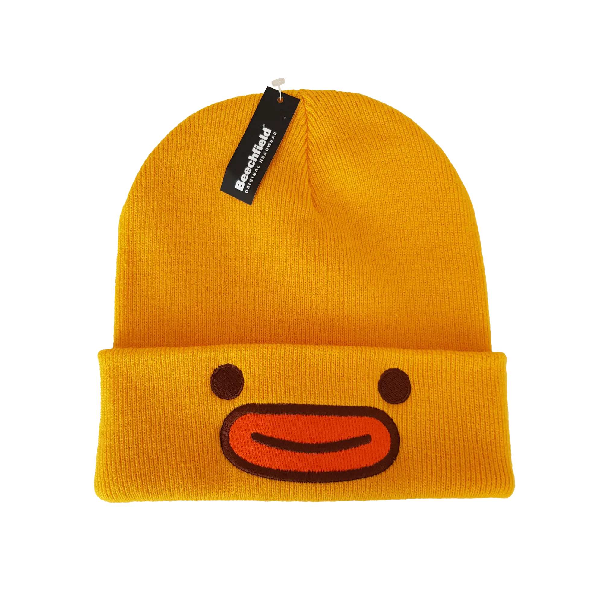Gwok Duck Beanie Hat - Yellow