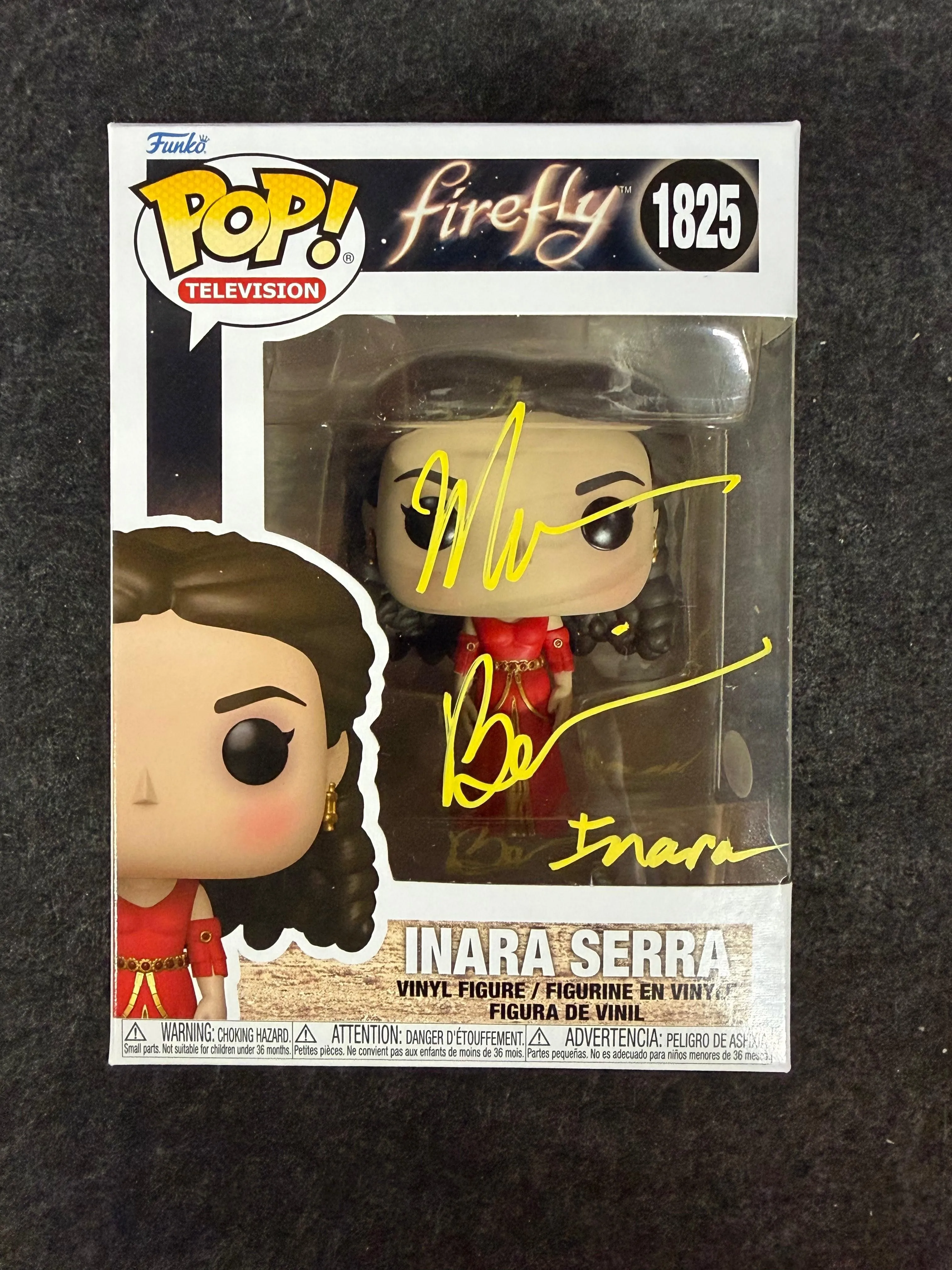 Morena Baccarin Signed Inara Serra Firefly #1825 Funko - JSA Witnessed