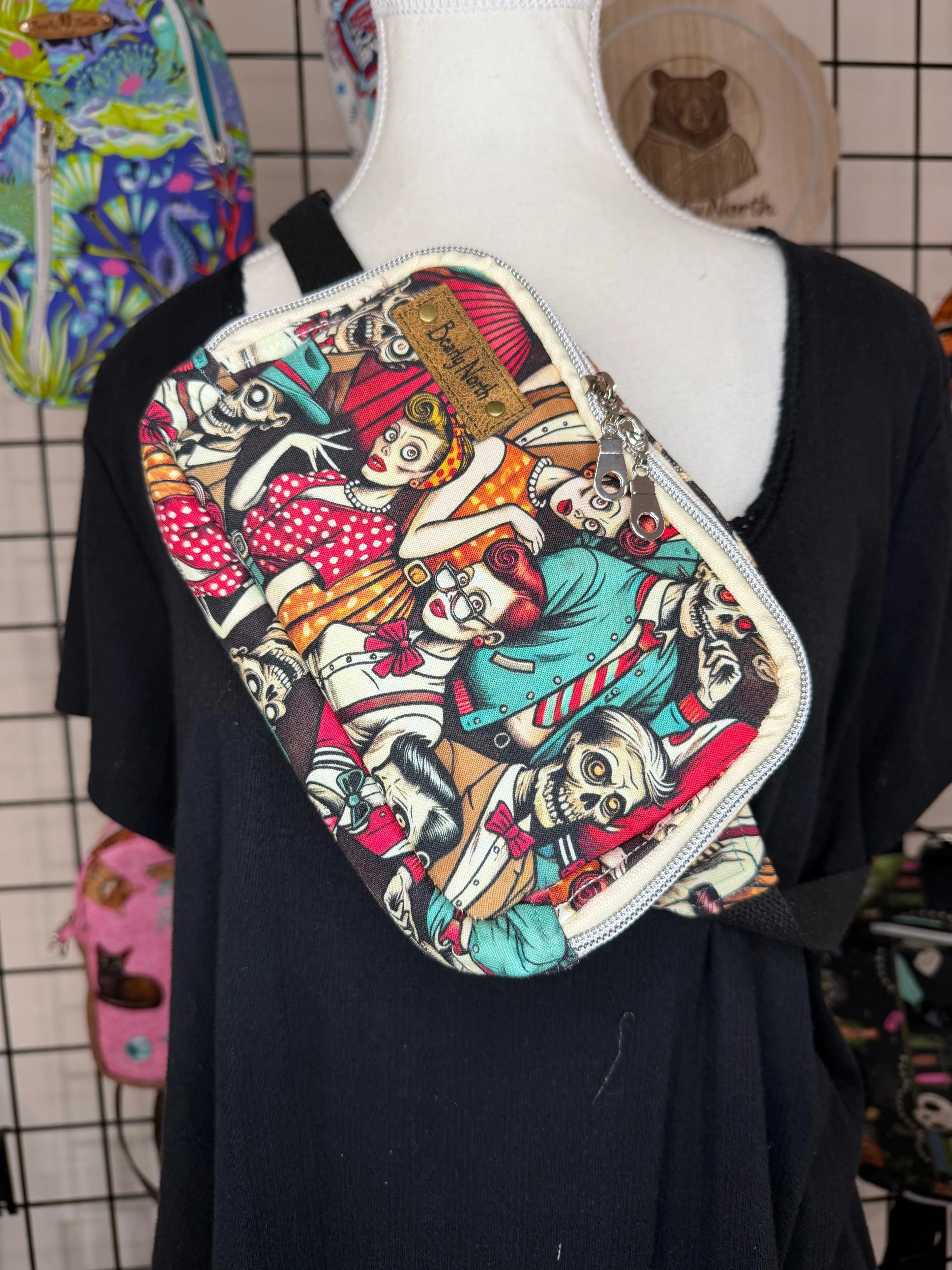 Dapper and Dainty Small Louie Sling to waist bag