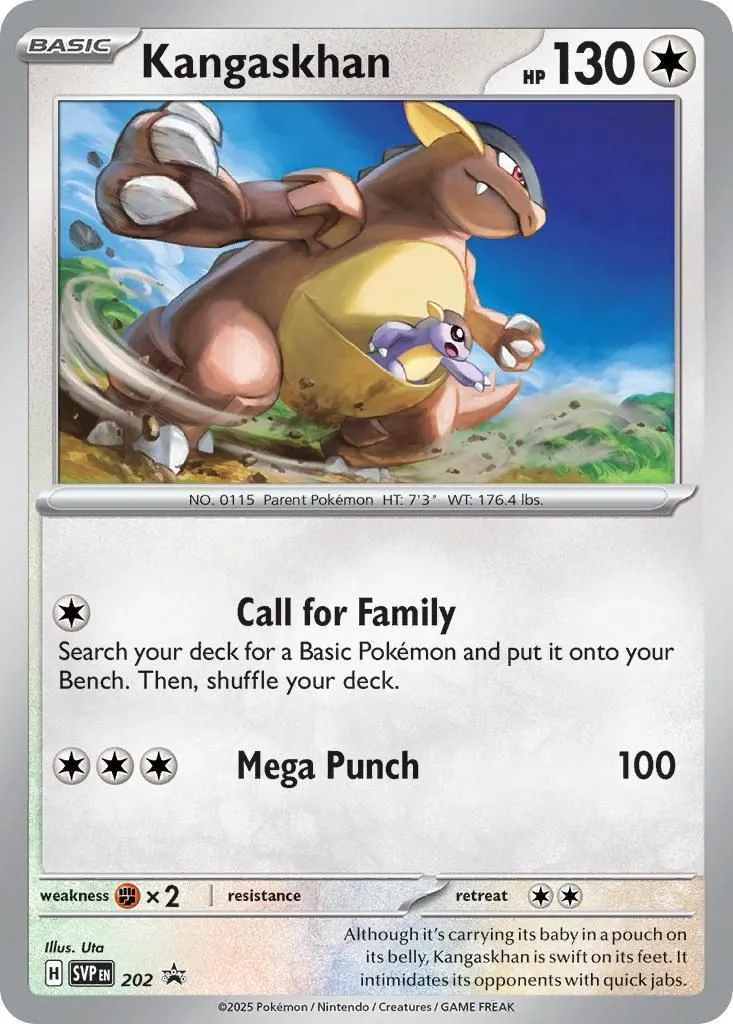 Kangaskhan 202/SVP