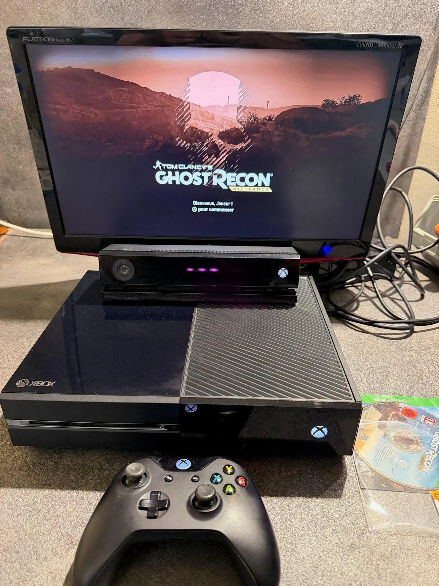 Console Xbox One + Kinect