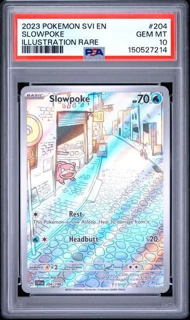 PSA10 - Slowpoke (SVI 204)