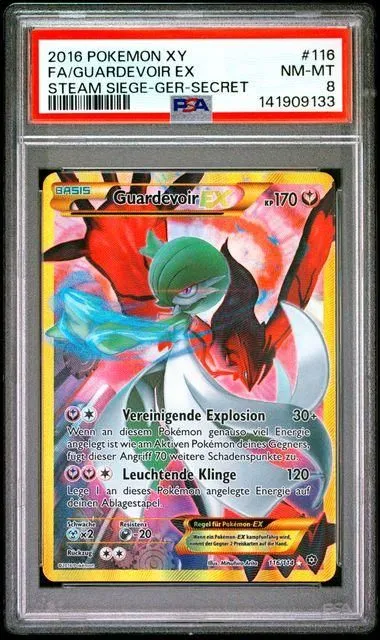 PSA8 - Guardevoir EX (STS 116)