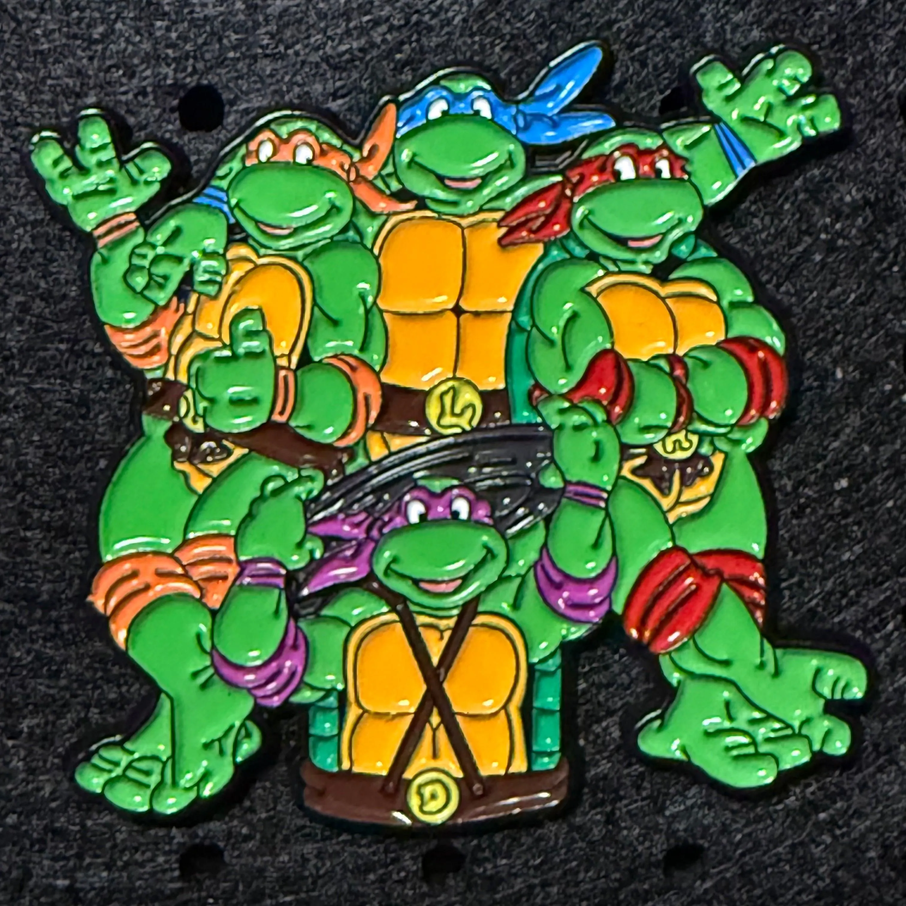 Teenage Mutant Ninja Turtles Enamel Pin 1.5"