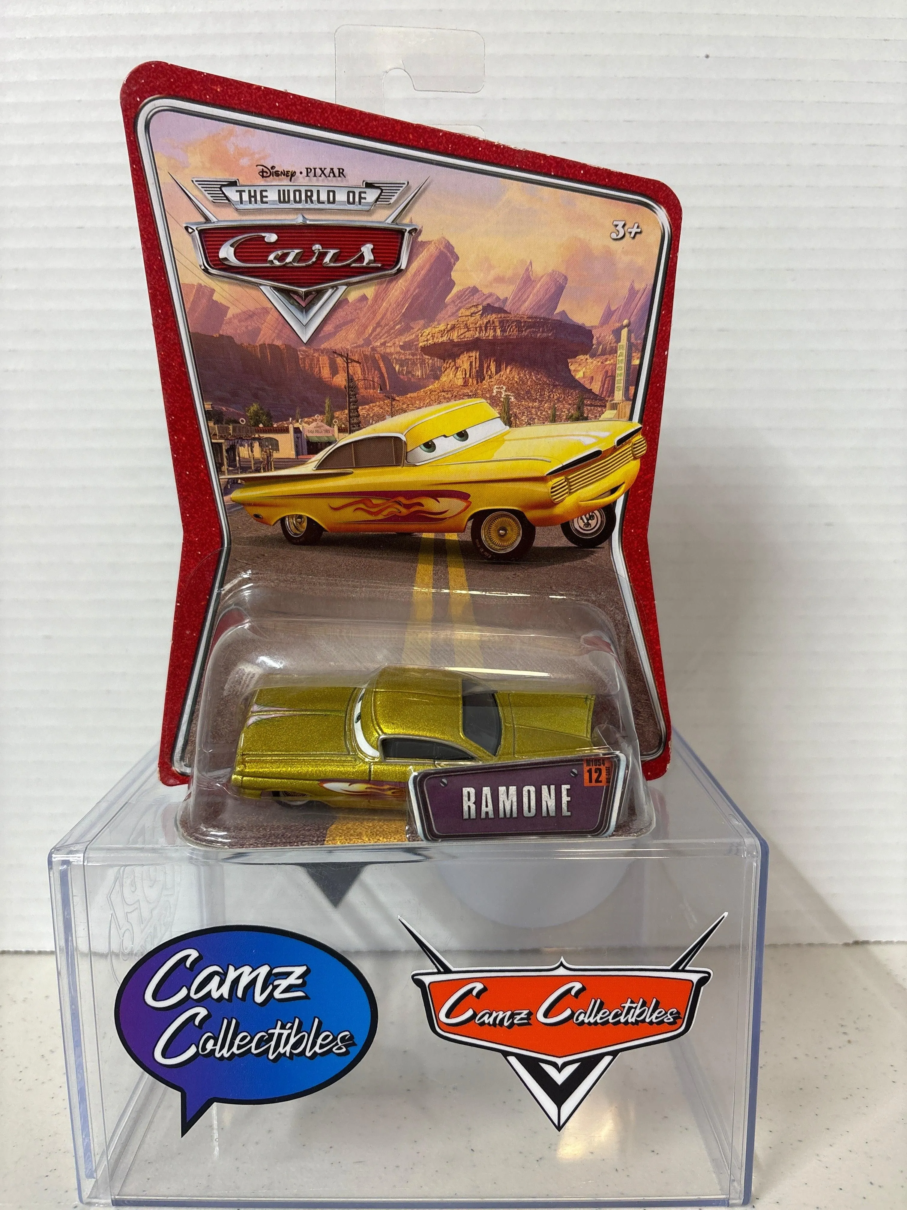 Disney Pixar Cars World of Cars Yellow Ramone