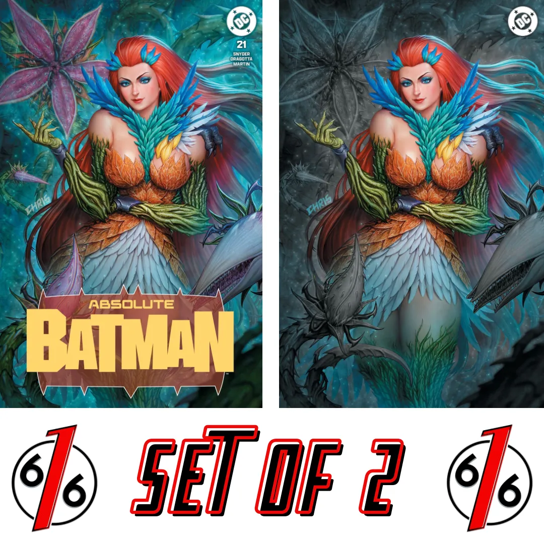 ABSOLUTE BATMAN #21 CHRIS NG 616 COMICS Trade Dress & Virgin Variant AB Set LTD 1000