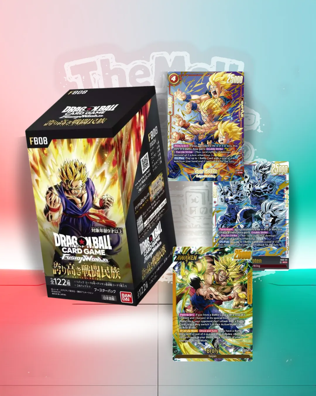 Dragon Ball Fusion World FB08 Saiyan's Pride Booster Box | Japanese Edition