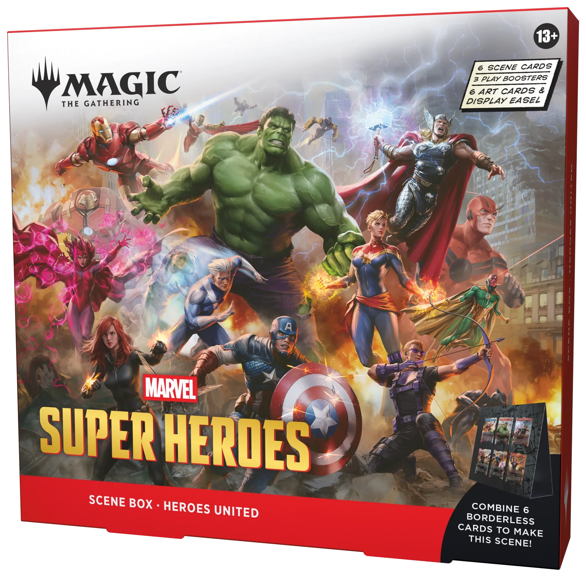 Magic The Gathering Marvel Super Heroes Heroes Scene Box