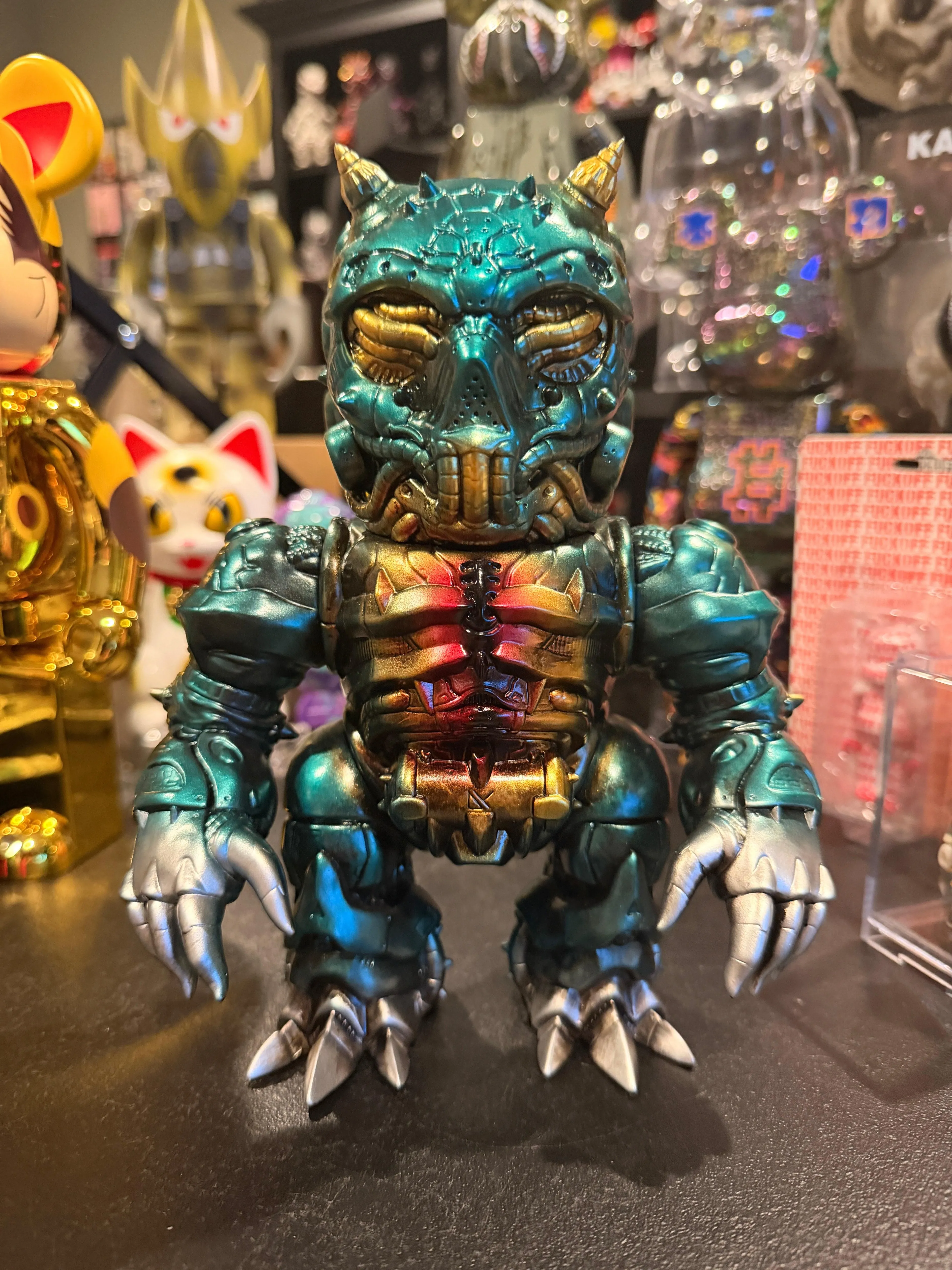 Mutant Vinyl Hardcore x GOTO Omega Death Mecha DX