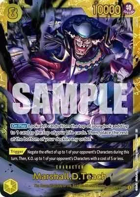One Piece Card Game - The Time of Battle - Marshall.D.Teach (119) - OP16-119 - Foil