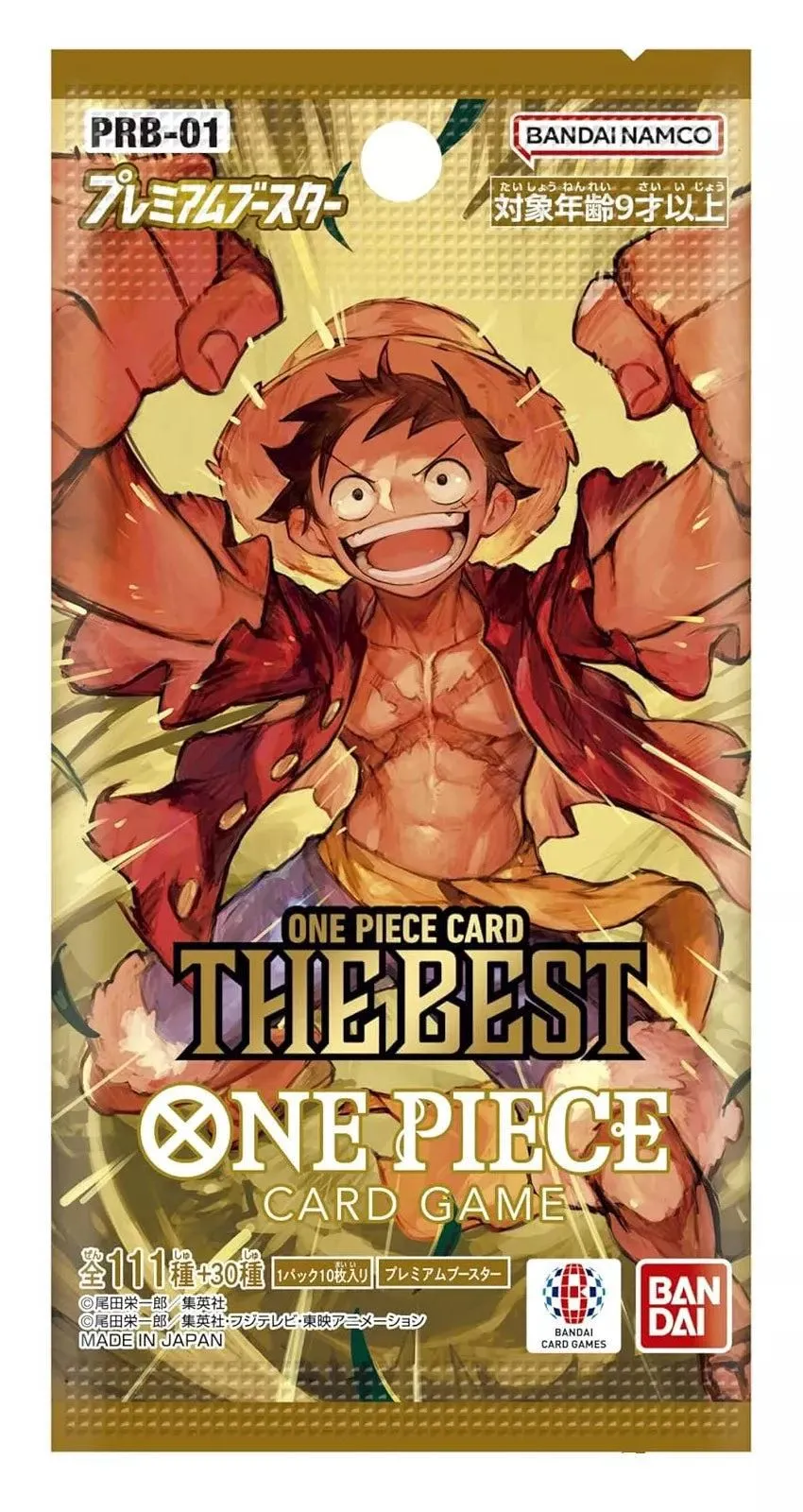 ONE PIECE CARD GAME – Booster ONE PIECE CARD THE BEST PRB-01 (Japonais)