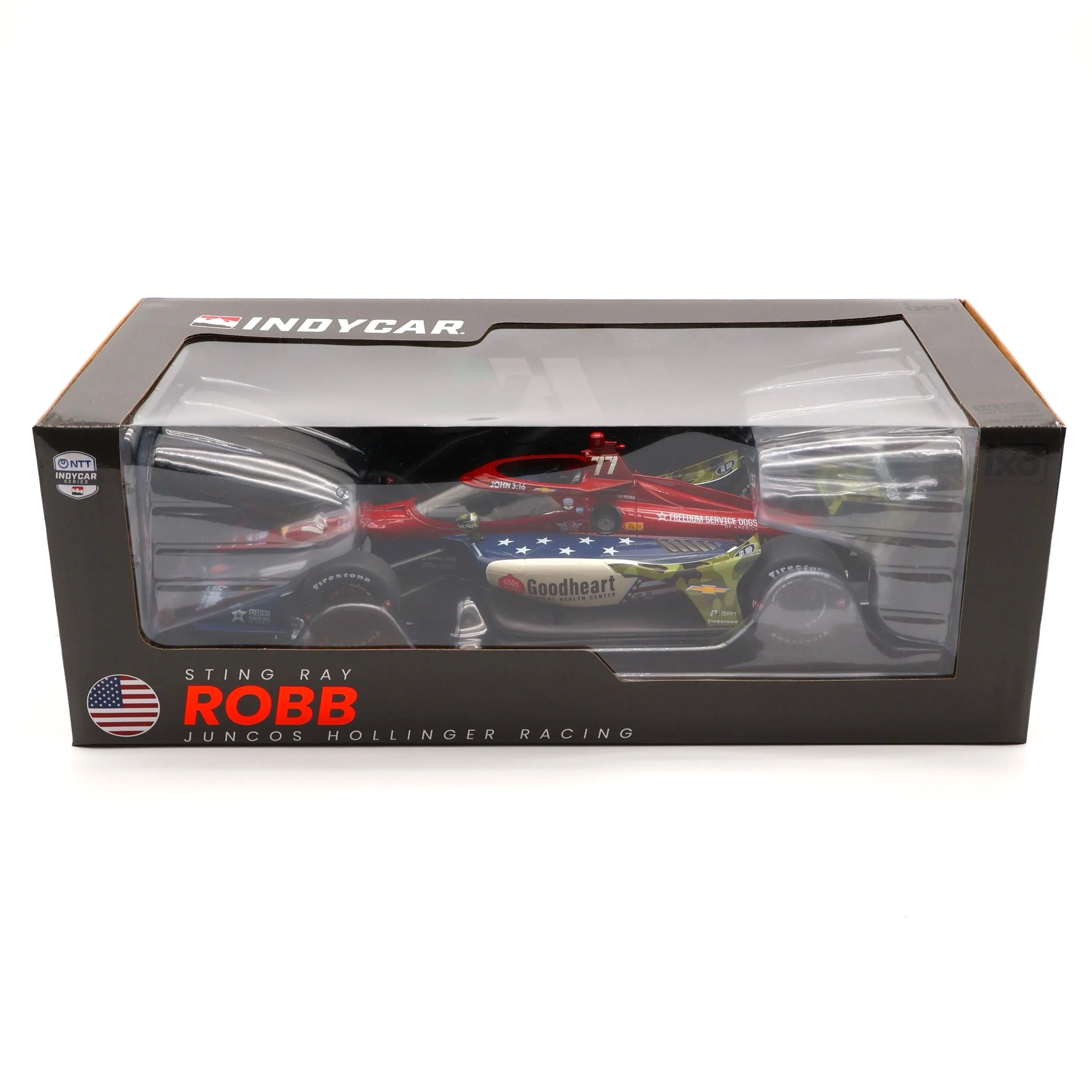 Sting Ray Robb 2026 Juncos Hollinger Racing 1:18 Indycar Diecast