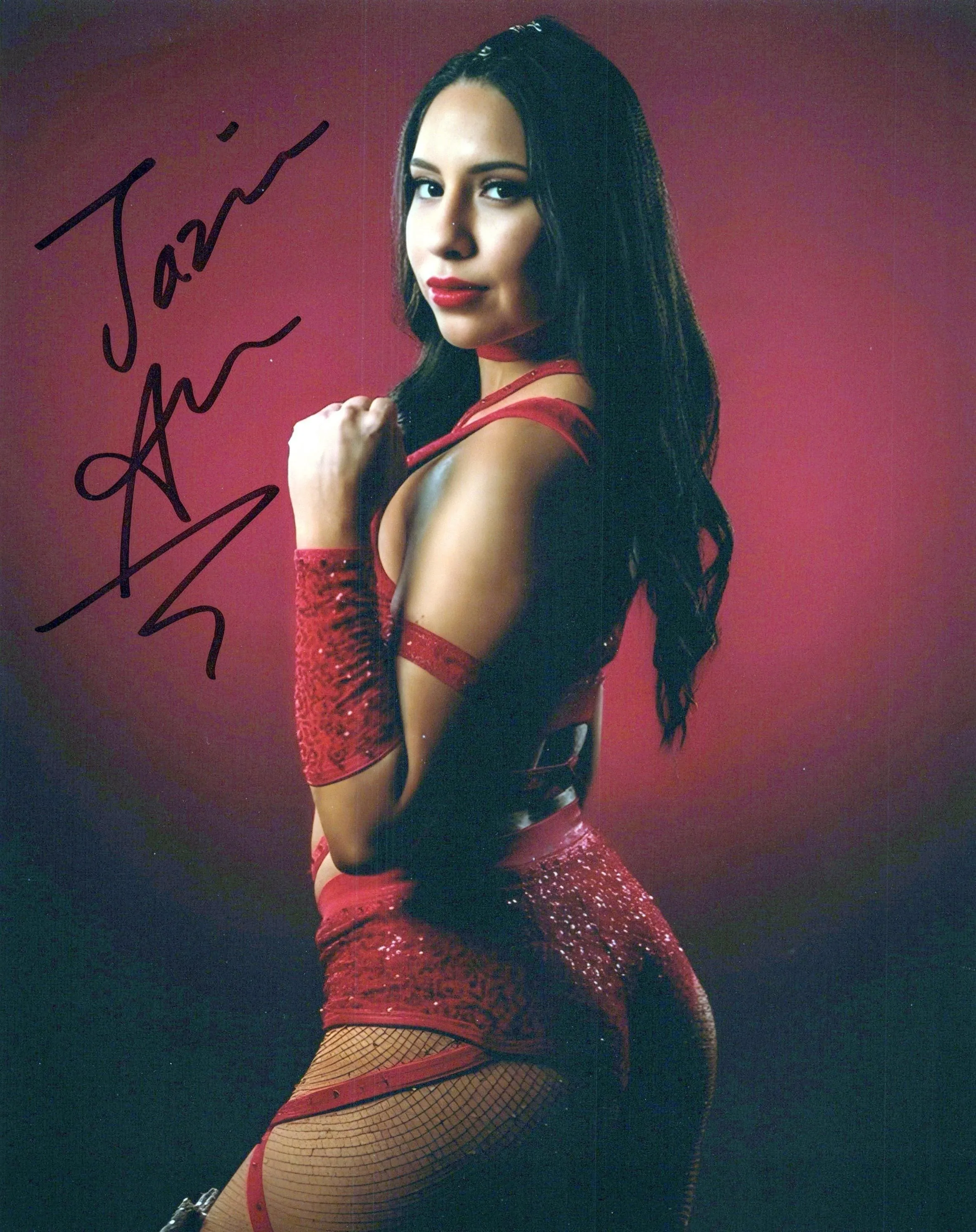 Jazmin Allure (8x10) TNA photo signed auto autographed