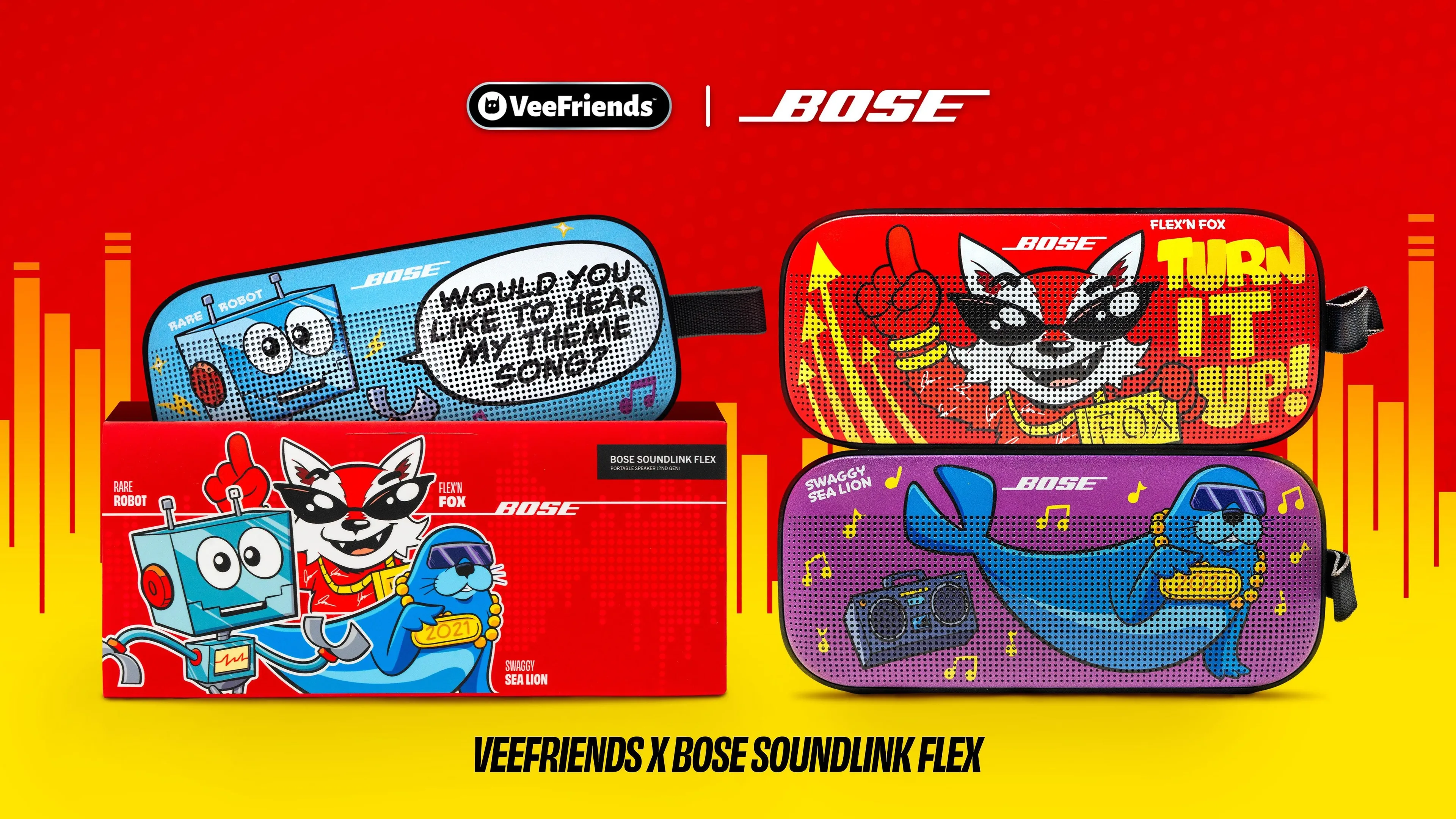 VeeFriends X Bose SoundLink Flex Portable Bluetooth Speaker (Gen 2) Blind Box 🚨