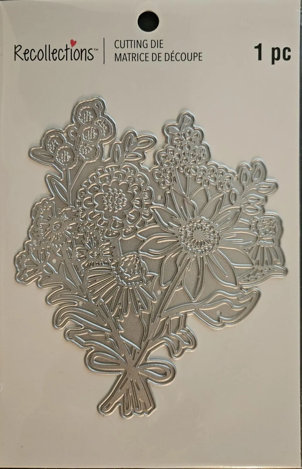 771713 Recollections Floral Bouquet Metal Cutting Die for Cardmaking & Crafts