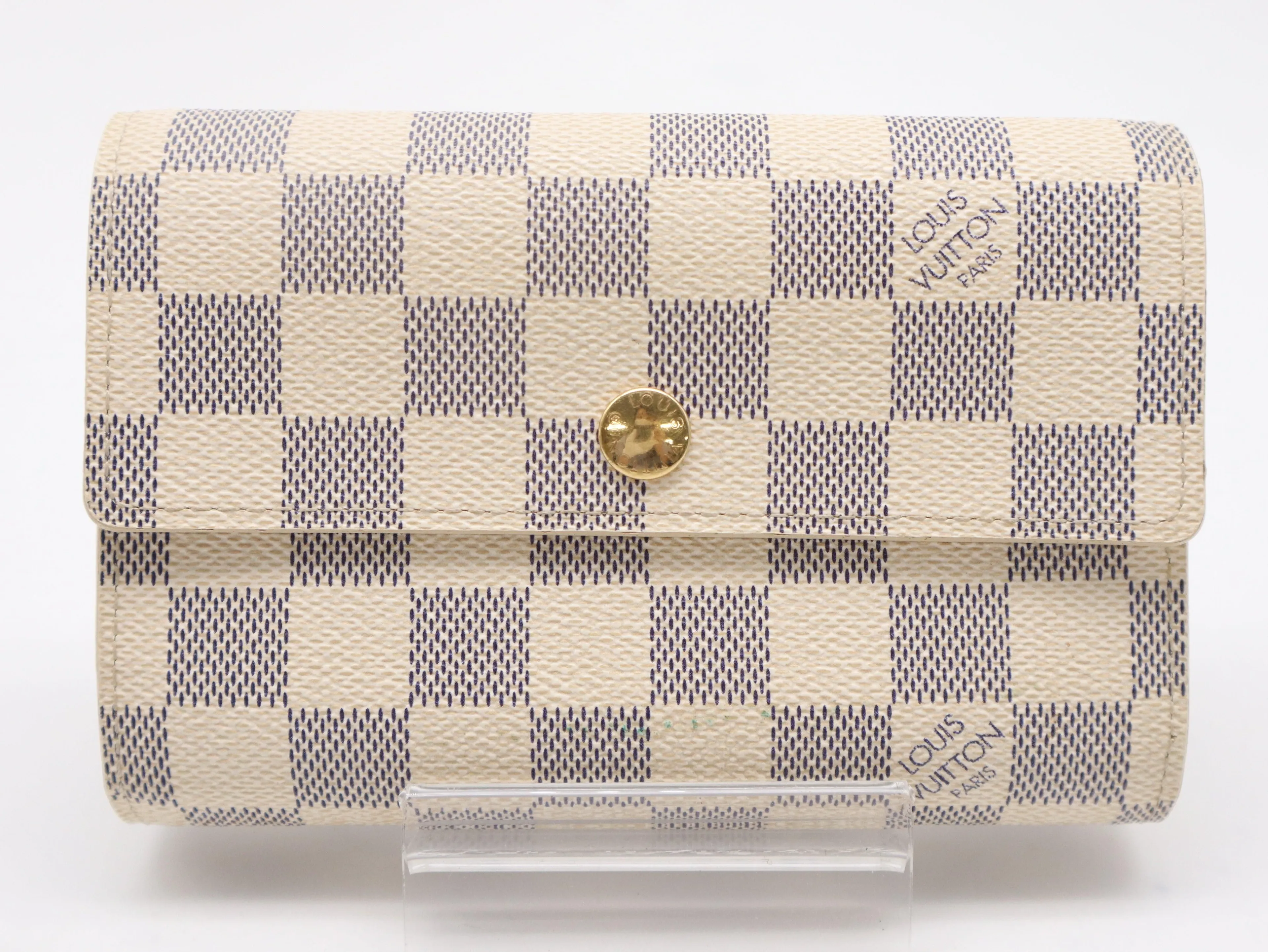 Louis Vuitton Alexandra Wallet Damier Azur 3304