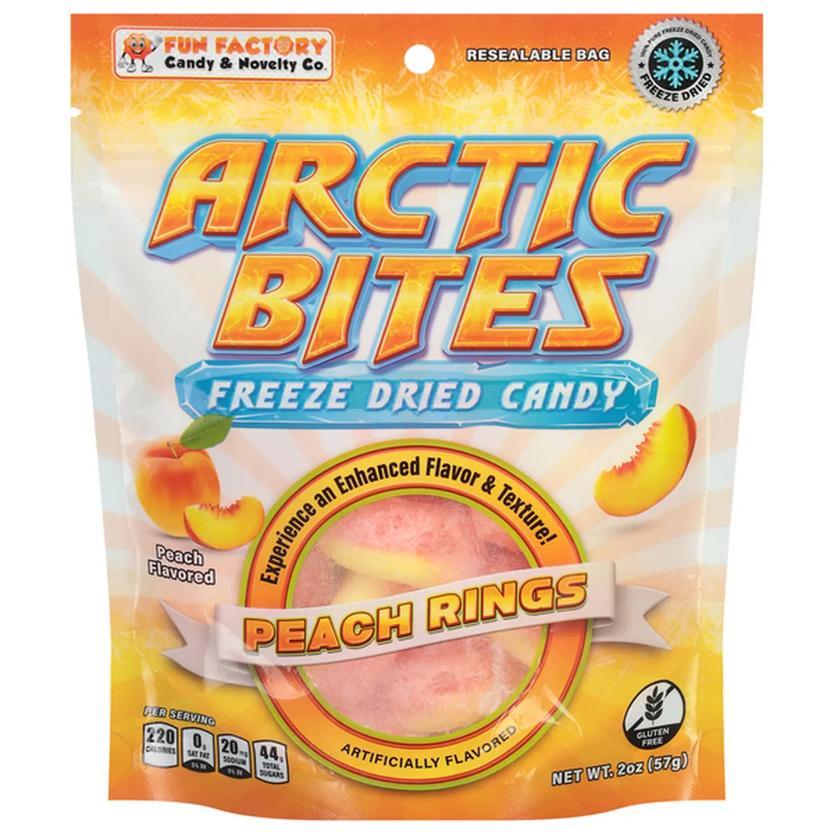 Orange Bursts - Freeze Dried Candy