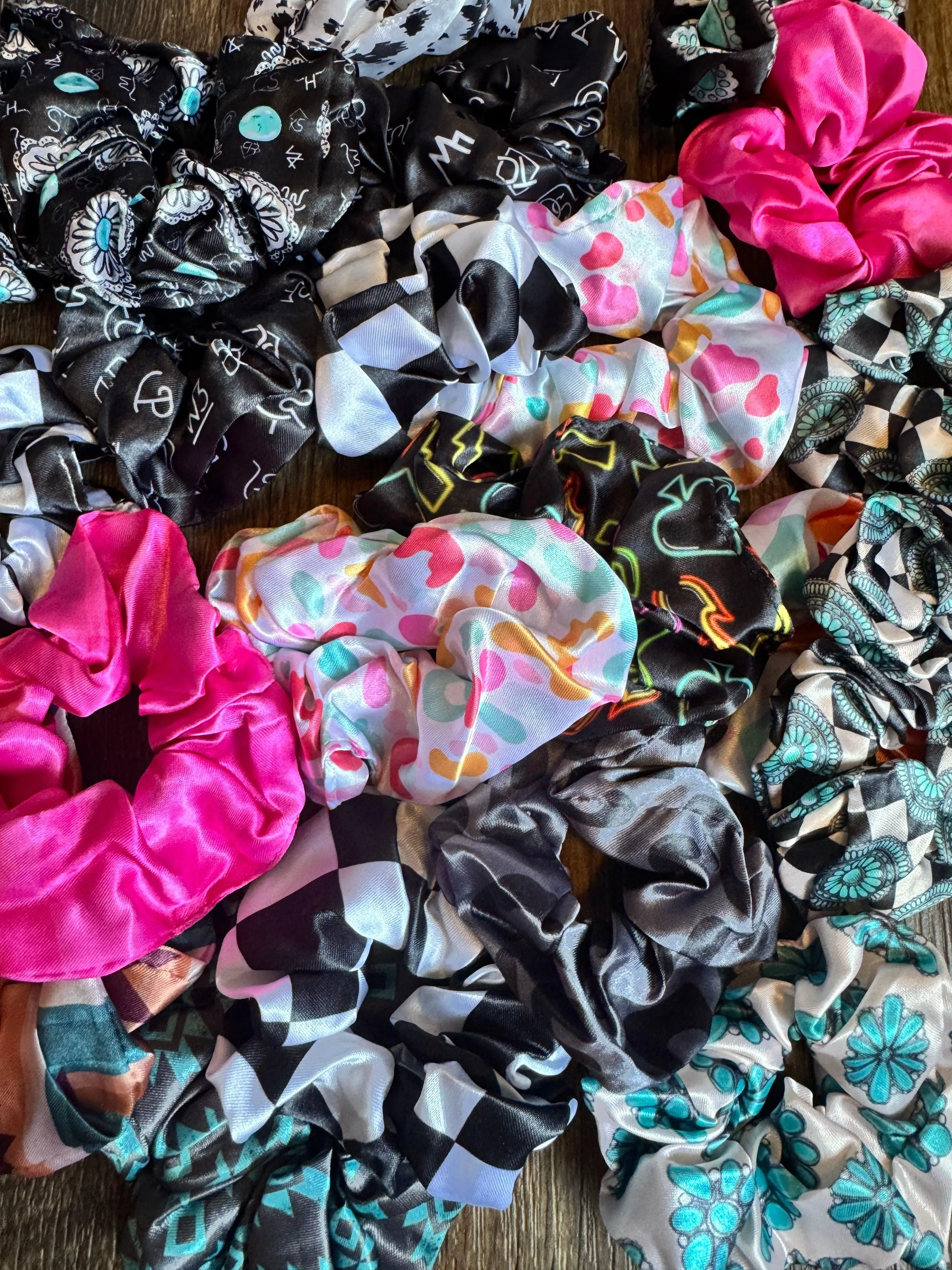 Satin Scrunchies