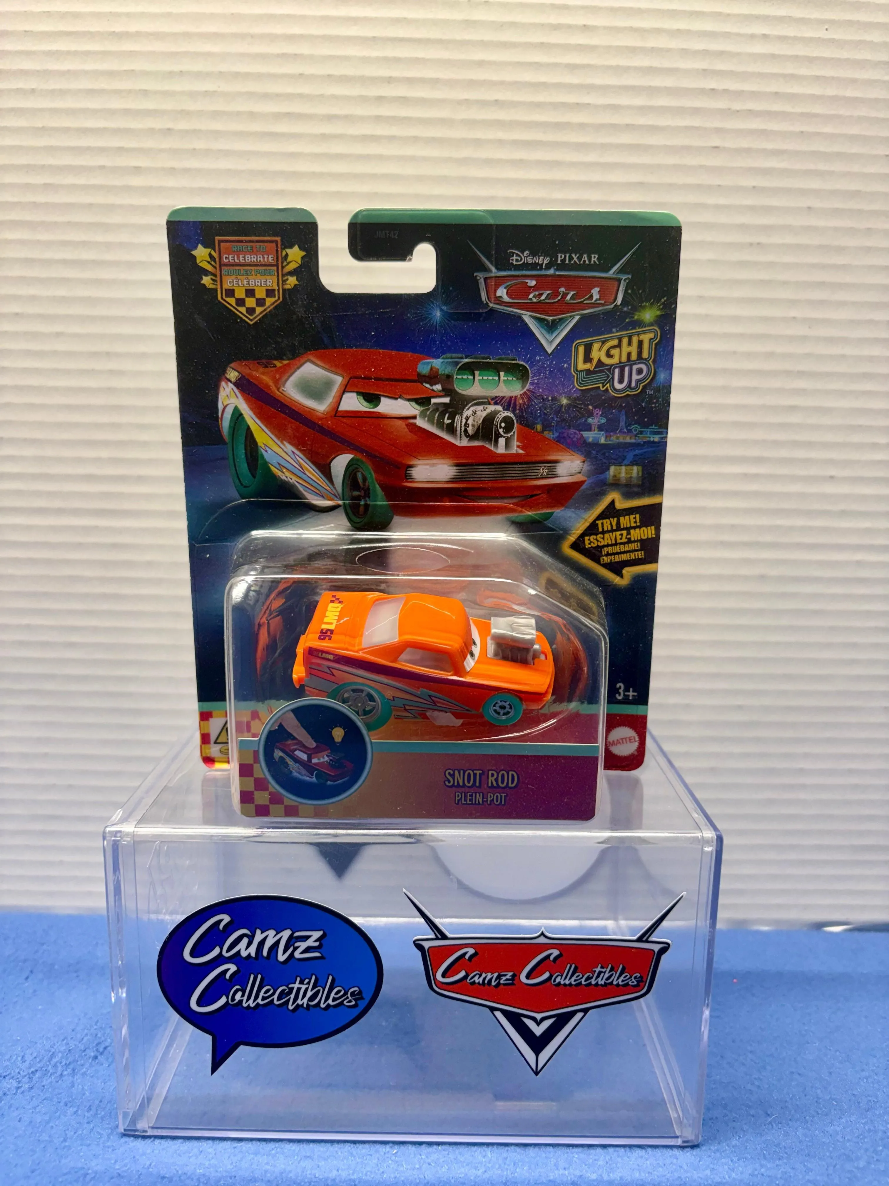 Disney Pixar Cars Race to Celebrate Light Up Snot Rod