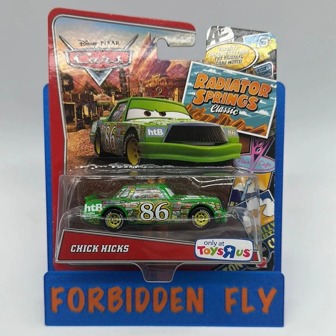 Disney Pixar Cars Movie - Toys R Us Exclusive Card - Radiator Springs Classic Series - Chick Hicks