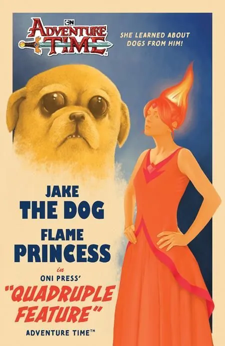 ADVENTURE TIME QUADRUPLE FEATURE #1 * Cover B Ben Turner