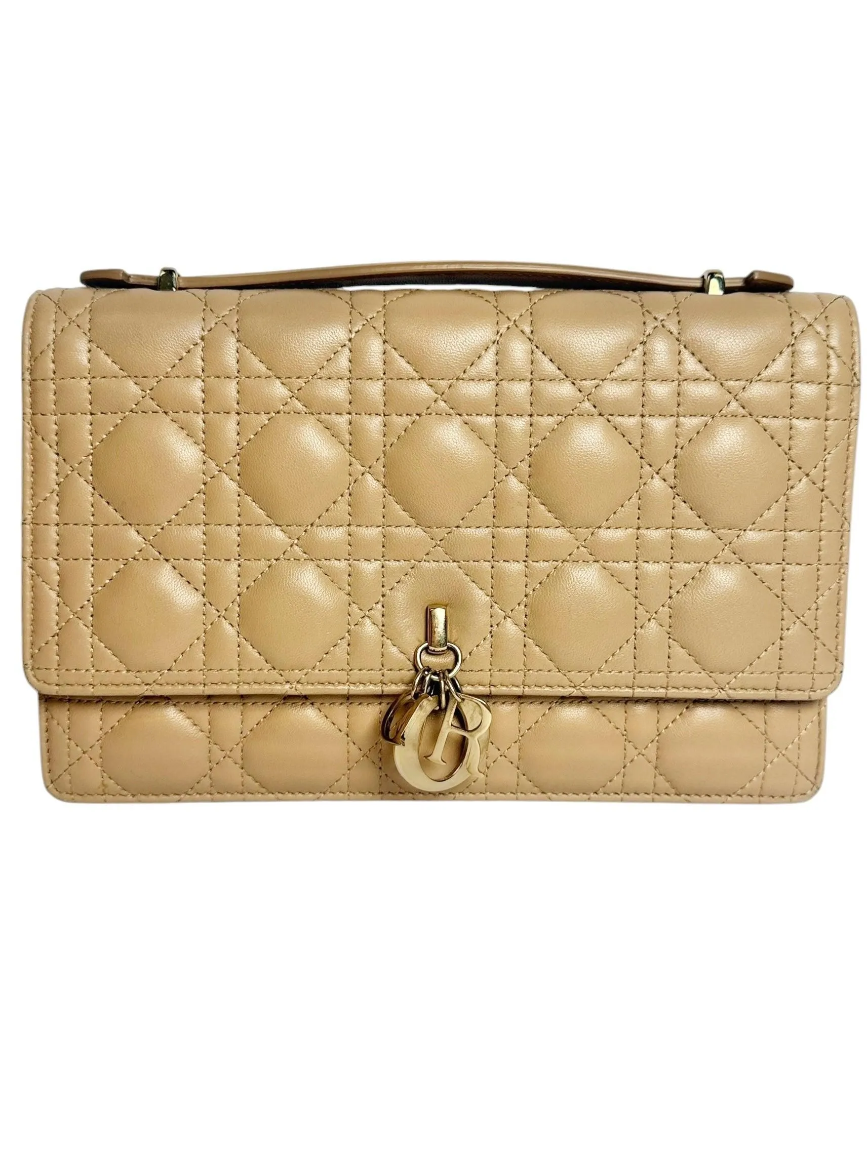 My Dior Top Handle Beige Cannage