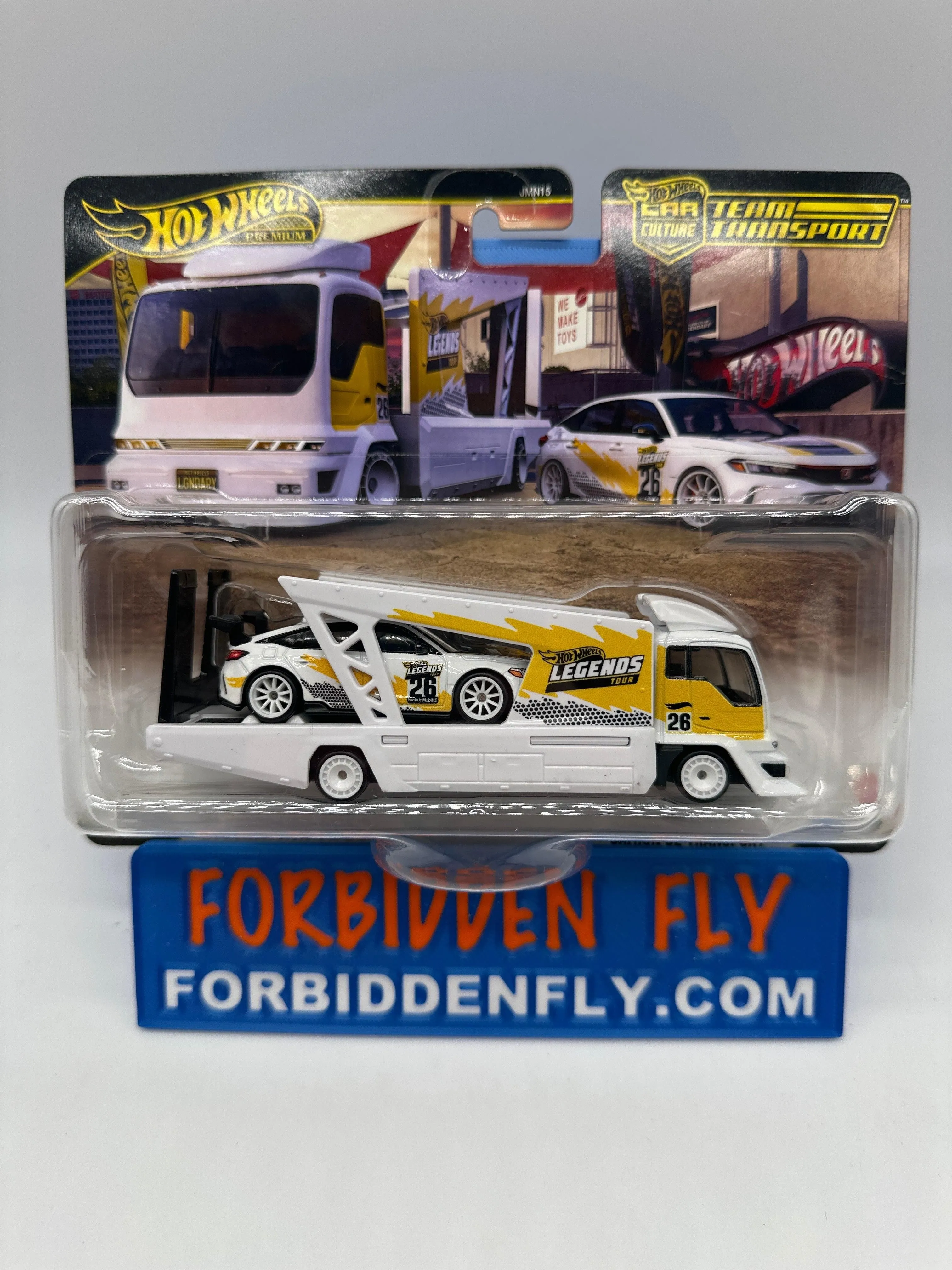 Hot Wheels Car Culture Team Transport - Walmart 2026 Legends Tour Exclusive - ‘24 Honda Civic Type R & Kousoku Hauler