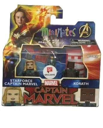 Minimates - Captain Marvel - Starforce Captain Marvel and Korath