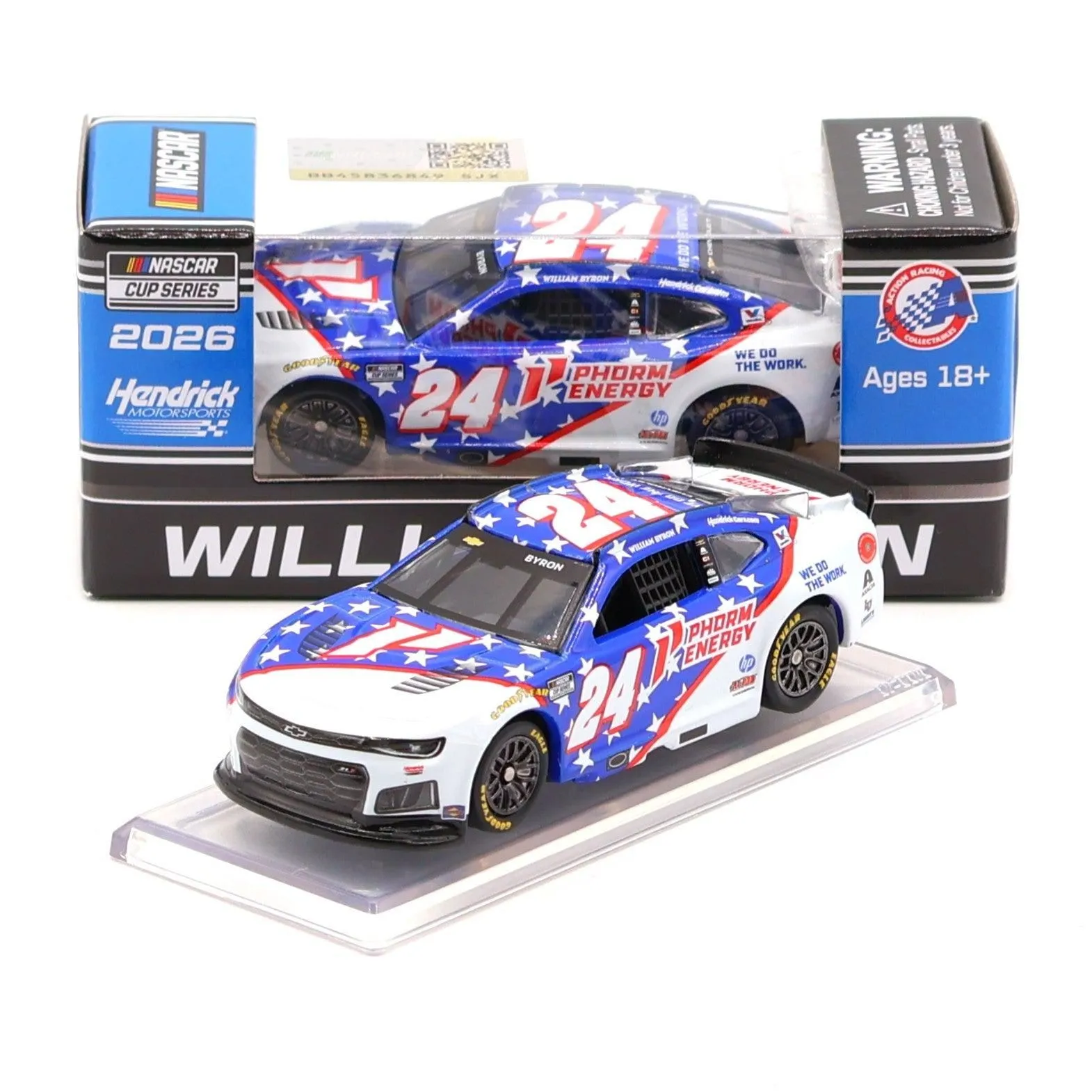 William Byron 2026 Phorm Energy 1:64 Nascar Diecast