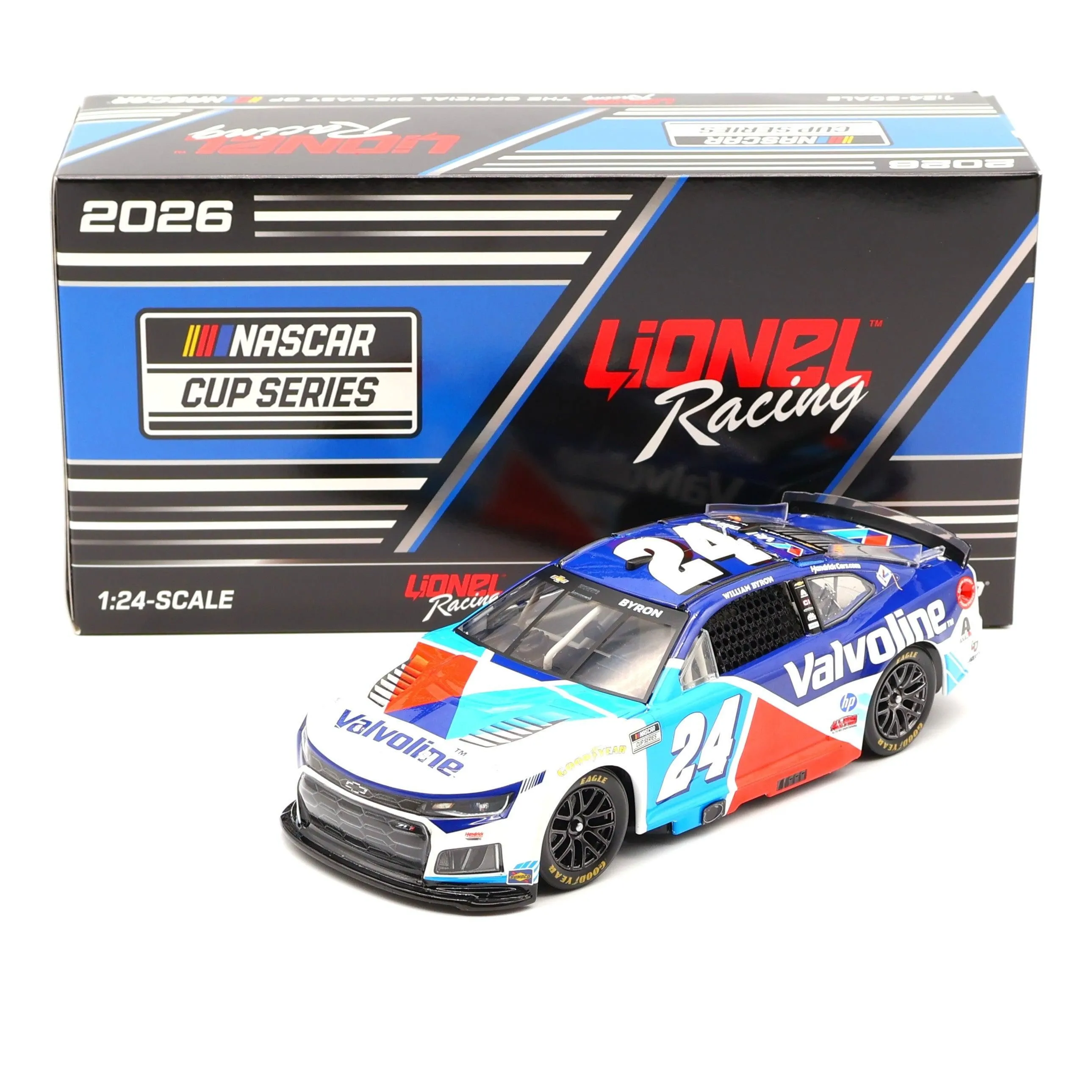William Byron 2026 Valvoline 1:24 Nascar Diecast