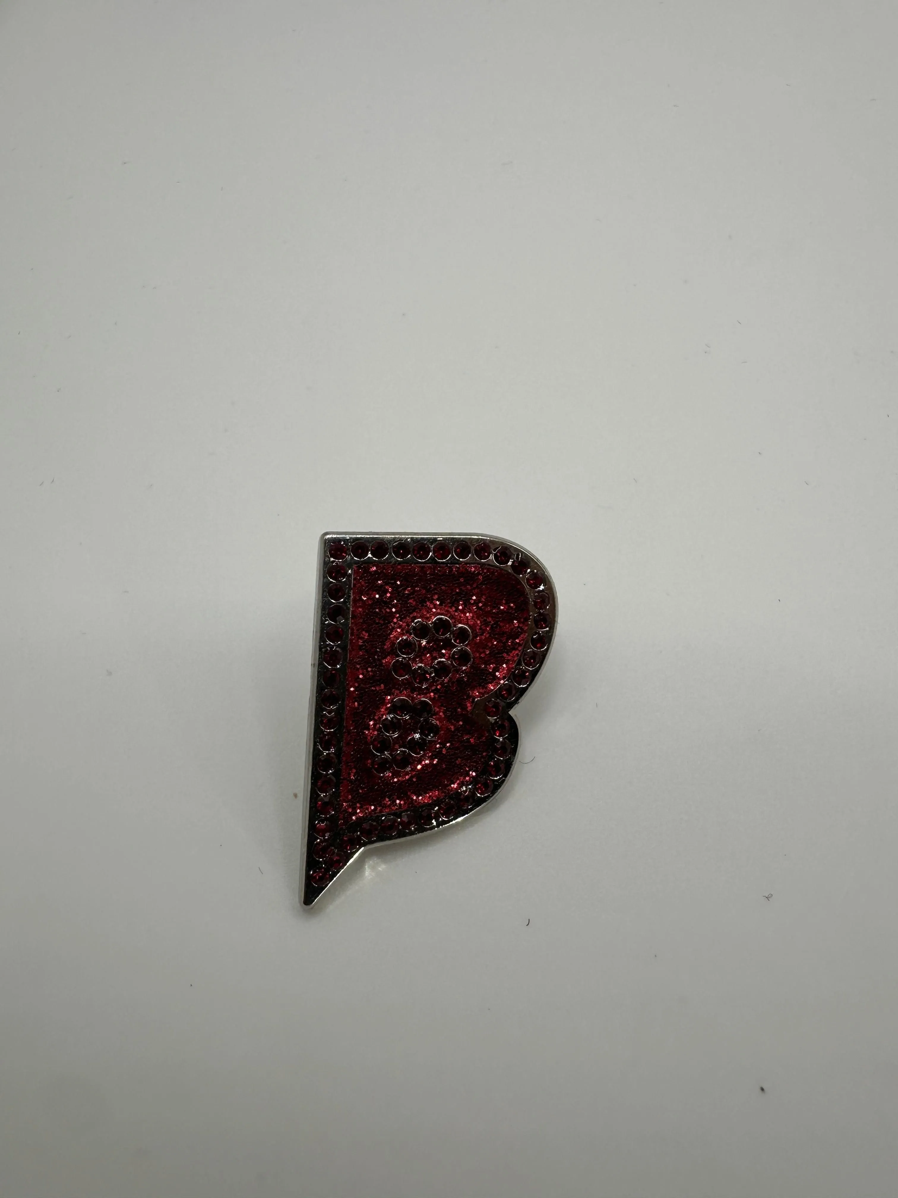 Banger Brims "B" Red Hat Pin