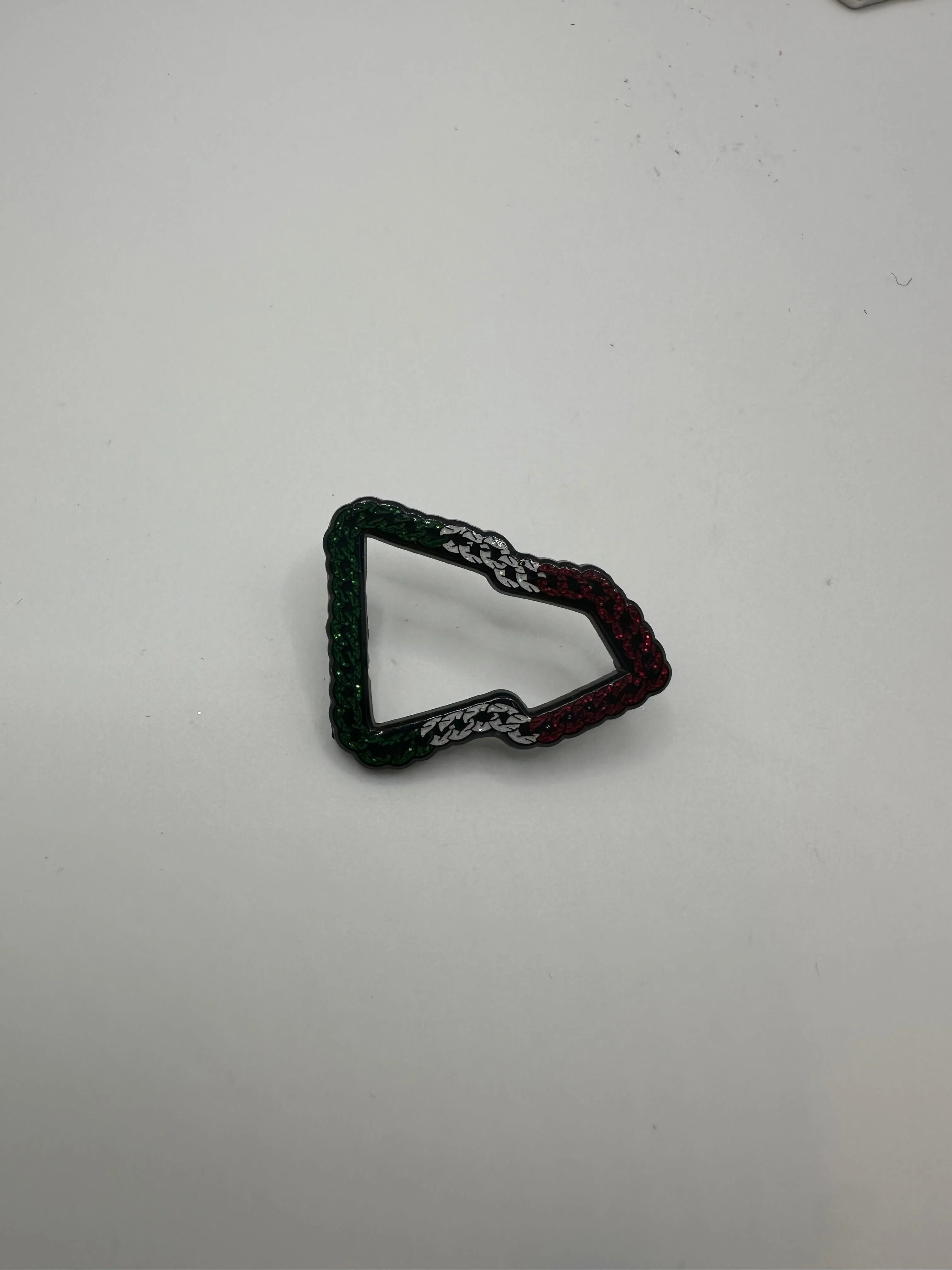 Mexico Theme Flag Hat Pin