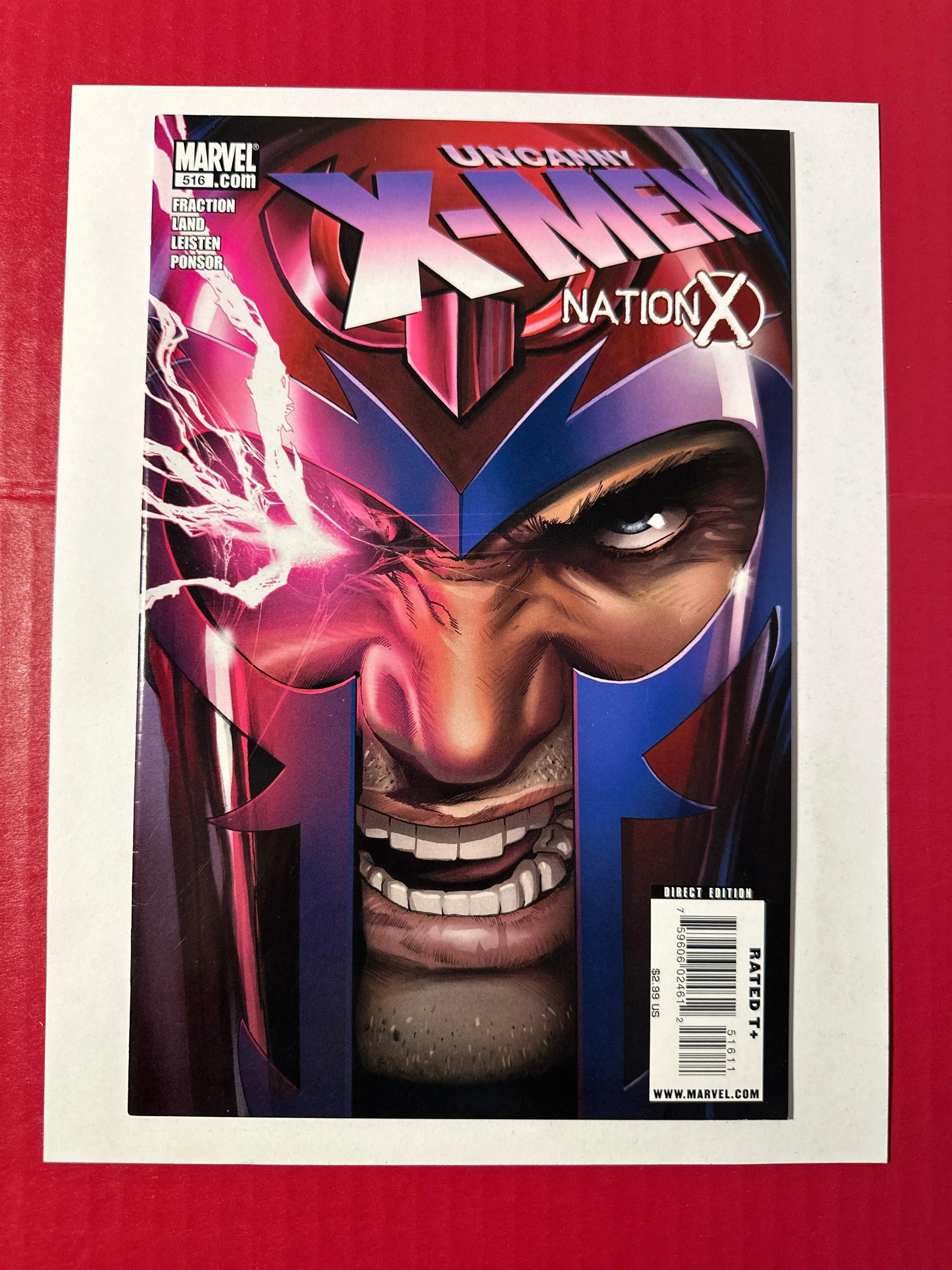 The Uncanny X-Men, Vol. 1 #516 (Marvel Comics 2009) Greg Land Regular