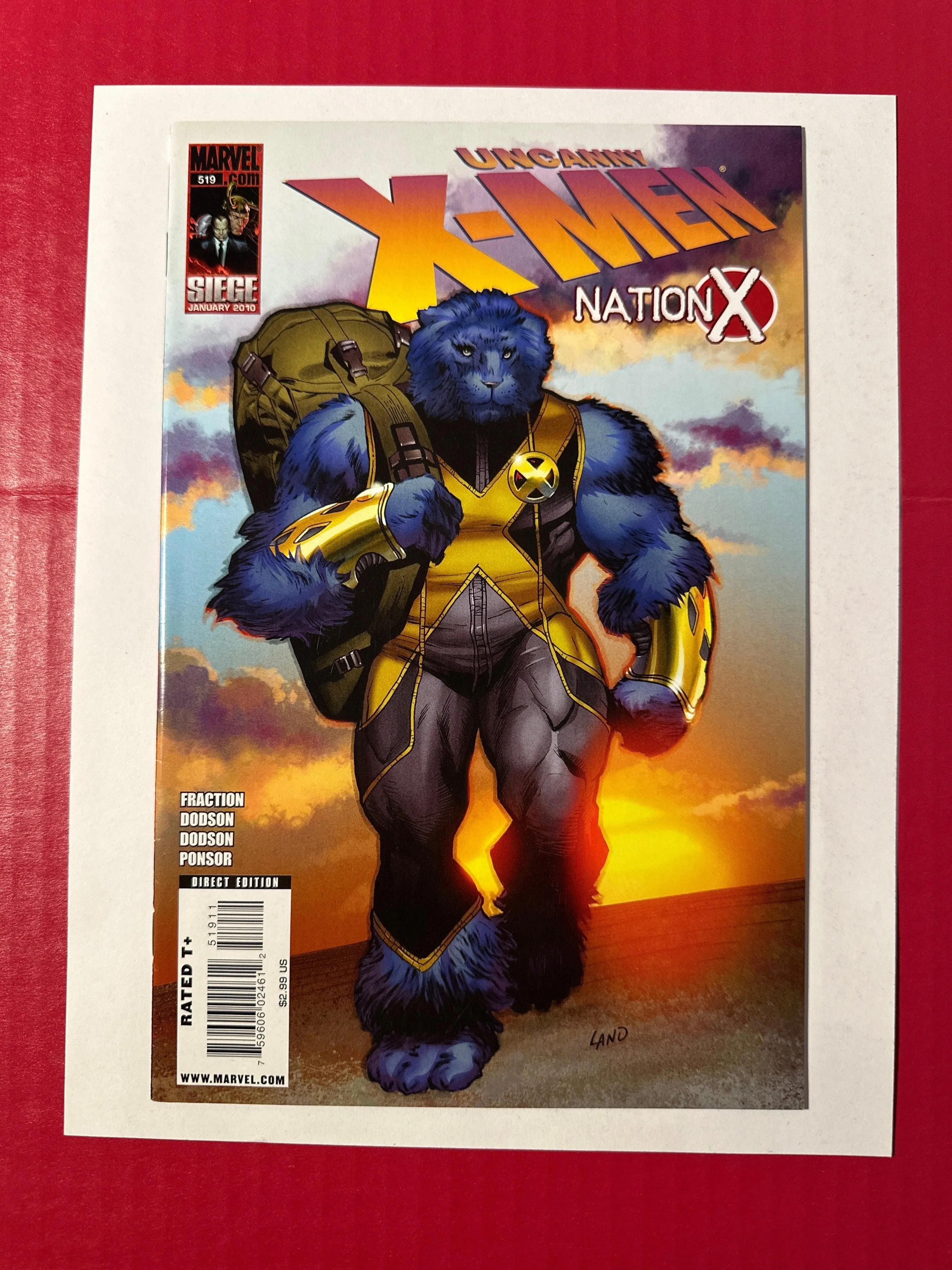 The Uncanny X-Men, Vol. 1 #519 (Marvel Comics 2009) Greg Land Regular