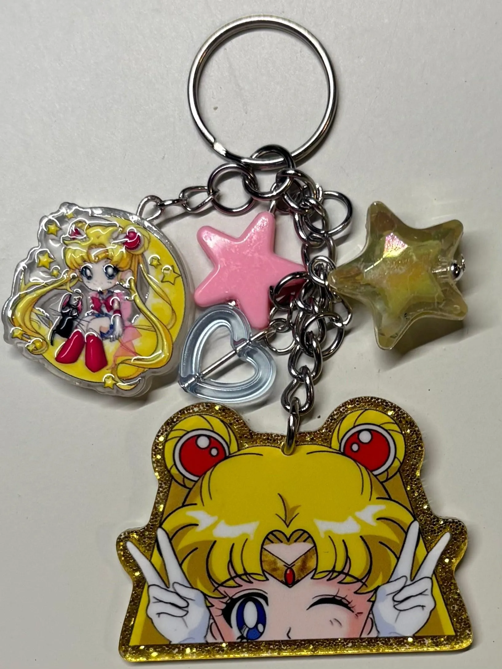 Magical Girl Celestial Maximalist Junk Keychain 🌙