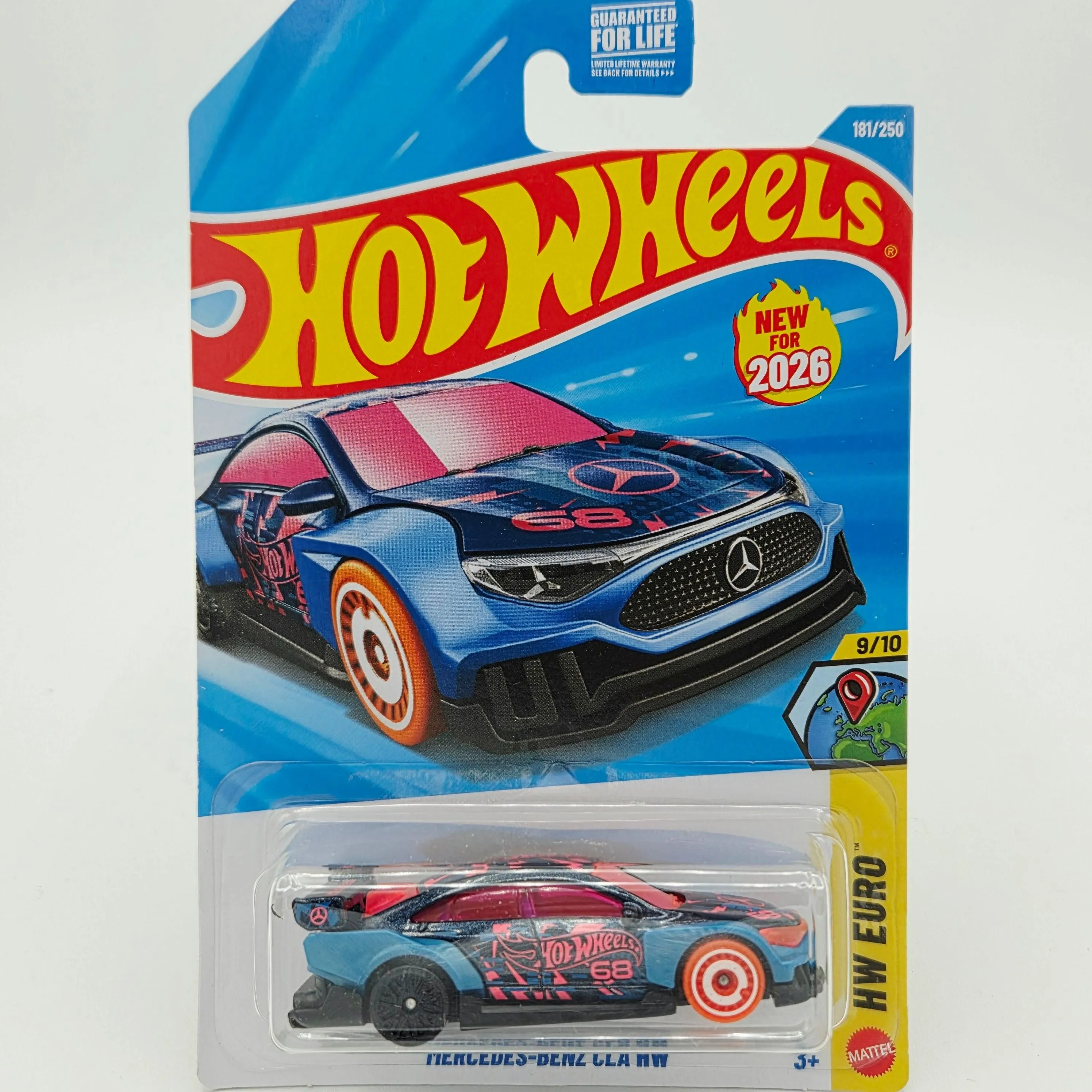 Hot Wheels Mercedes-Benz CLA HW (2026 HW Basic Case H - Euro)