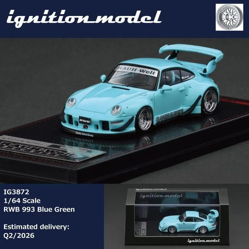 Ignition Model Porsche RWB 993 (Blue Green)