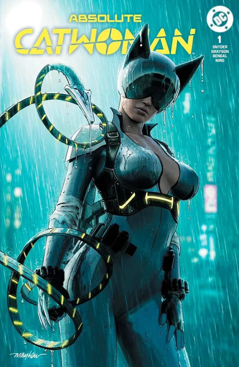 ABSOLUTE CATWOMAN #1 MIKE MAYHEW EXCLUSIVE VARIANT