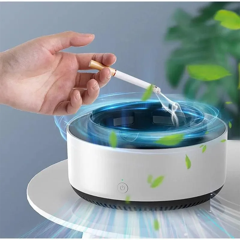 Ashtray with Built-in Air Purifier