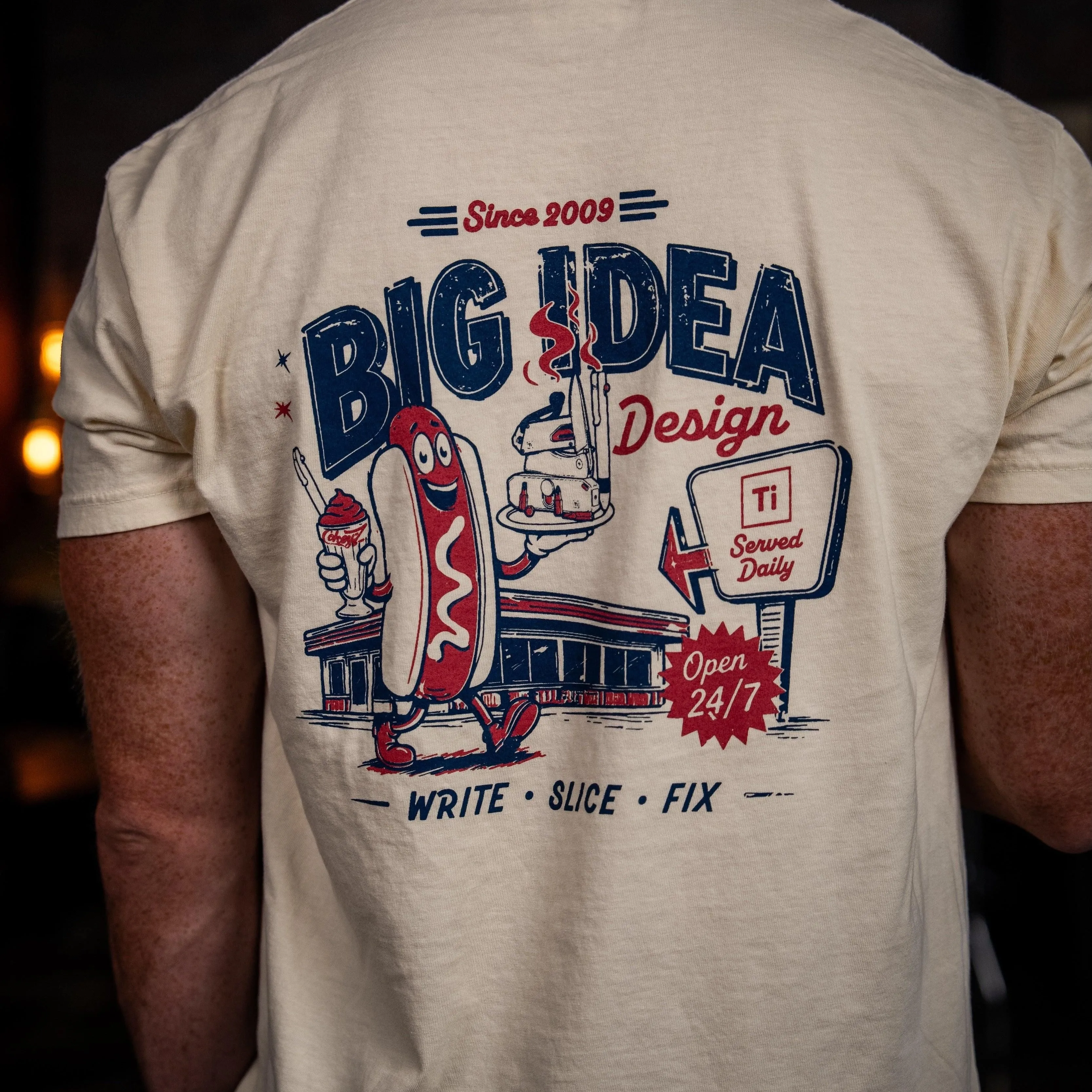Big I Diner Shirt