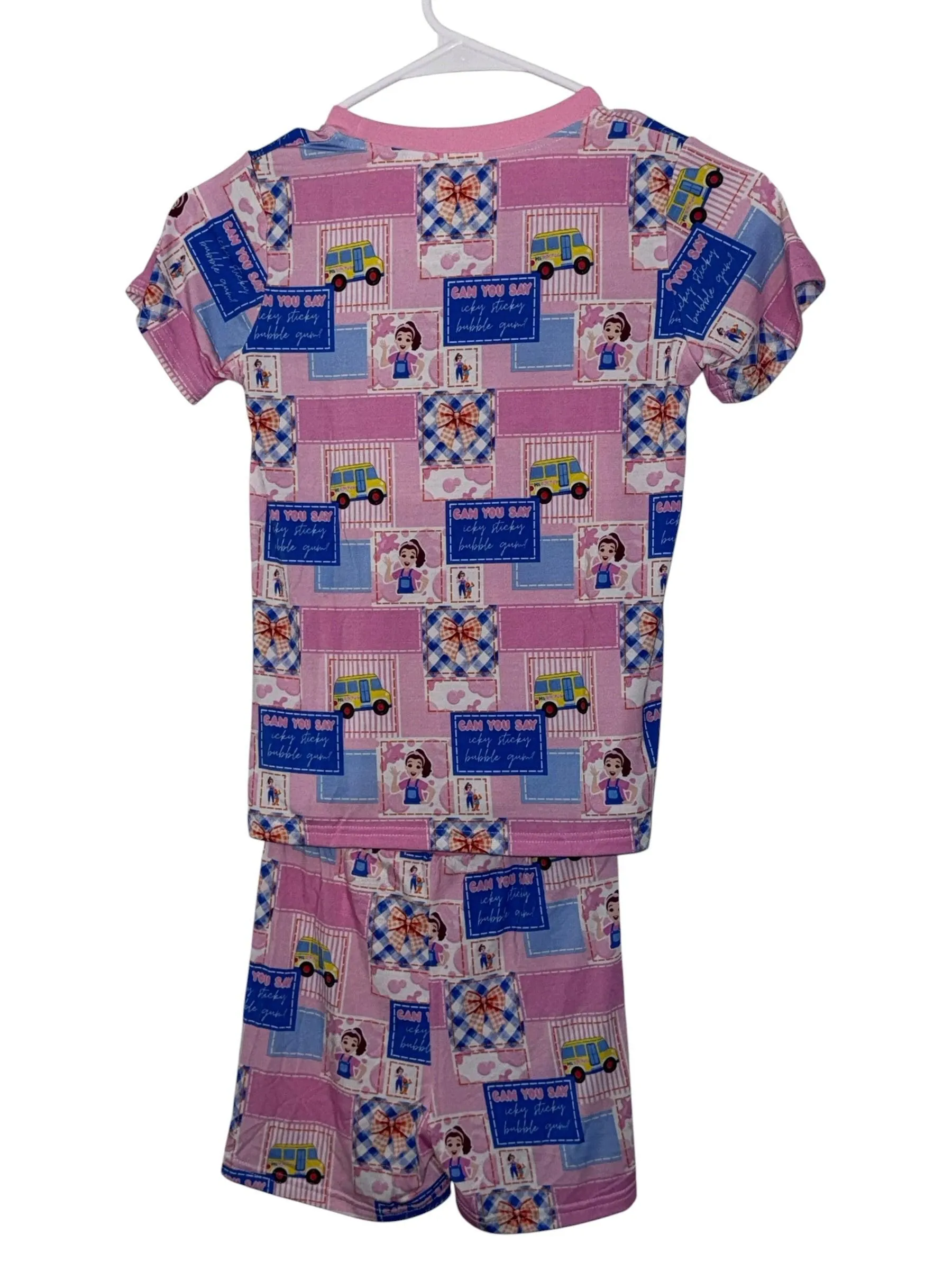 Ms. Rachel Short-Sleeve/Shorts Pajamas-5/6